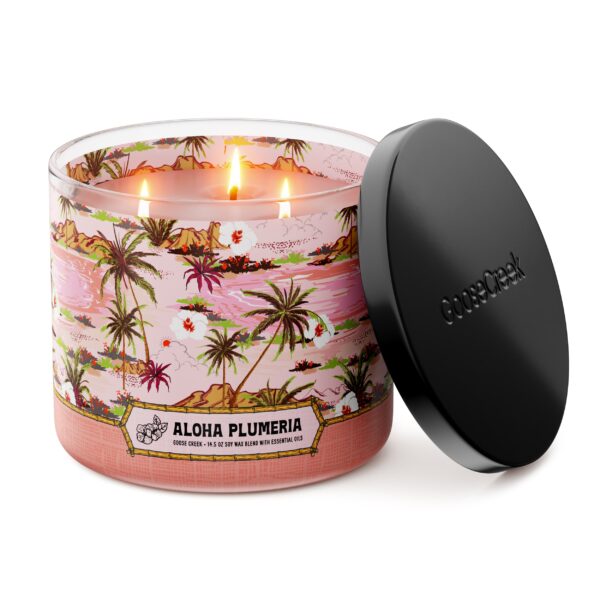 Aloha Plumeria 3-Wick Candle - Image 2