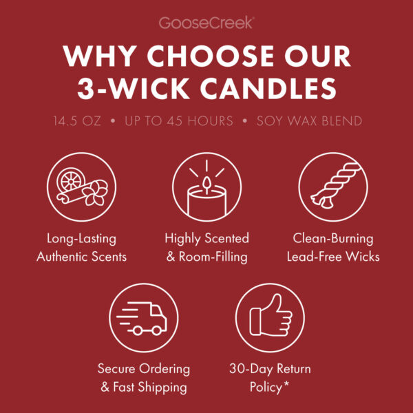 Apple Bourbon 3-Wick Candle - Image 4
