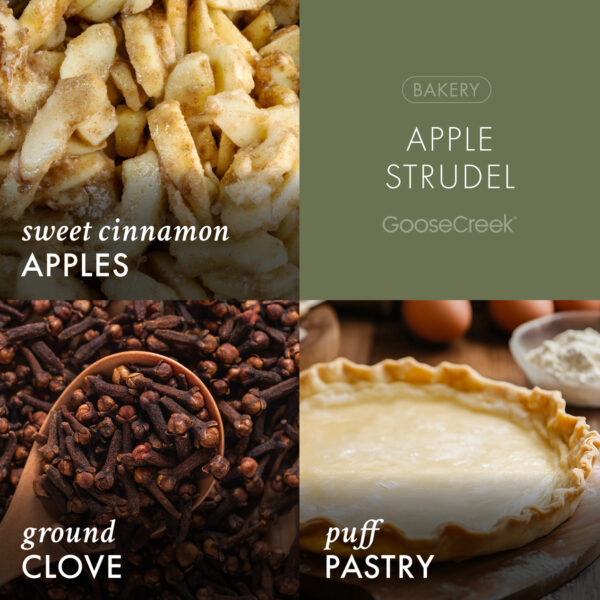 Apple Strudel Austria 3-Wick Candle - Image 3