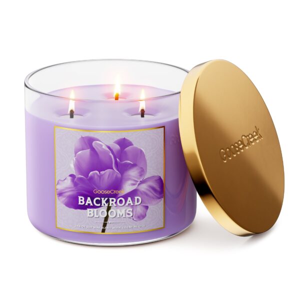 Backroad Blooms 3-Wick Candle - Image 2