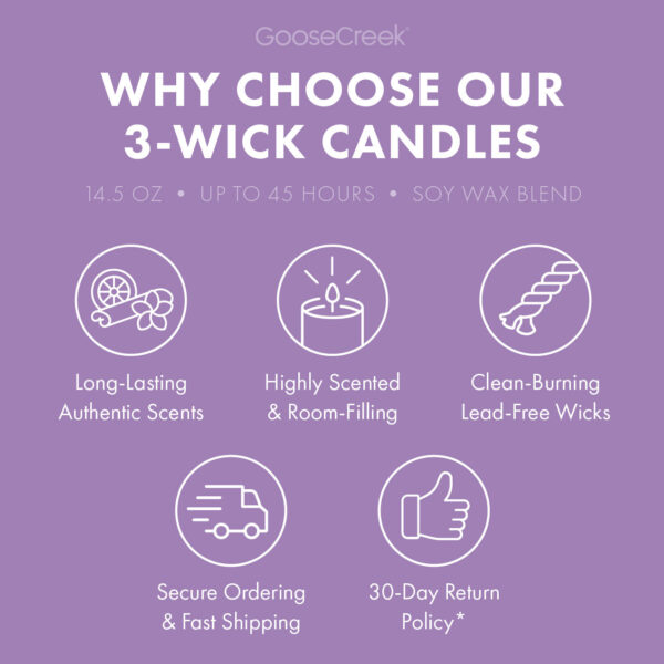 Backroad Blooms 3-Wick Candle - Image 4