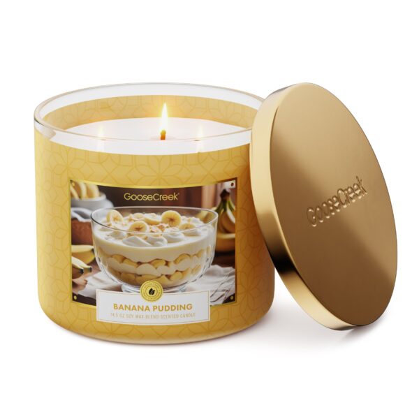 Banana Pudding 3-Wick Candle - Image 2