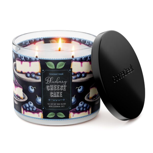 Blueberry Cheesecake 3-Wick Candle - Image 2
