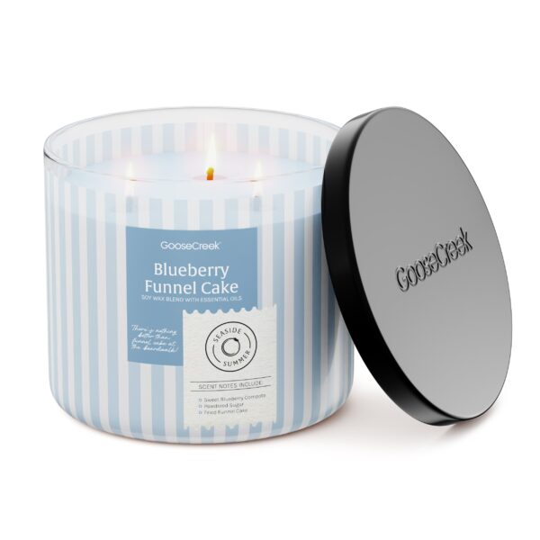 Blueberry Funnel Cake 3-Wick Candle - Image 2