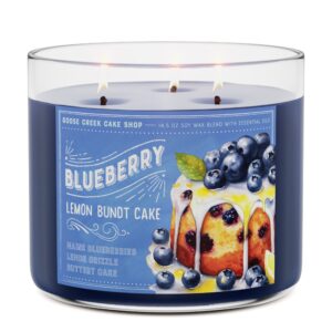 Blueberry Lemon Bundt Cake 3-Wick Candle