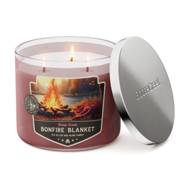 Bonfire Blanket 3-Wick Candle - Image 2
