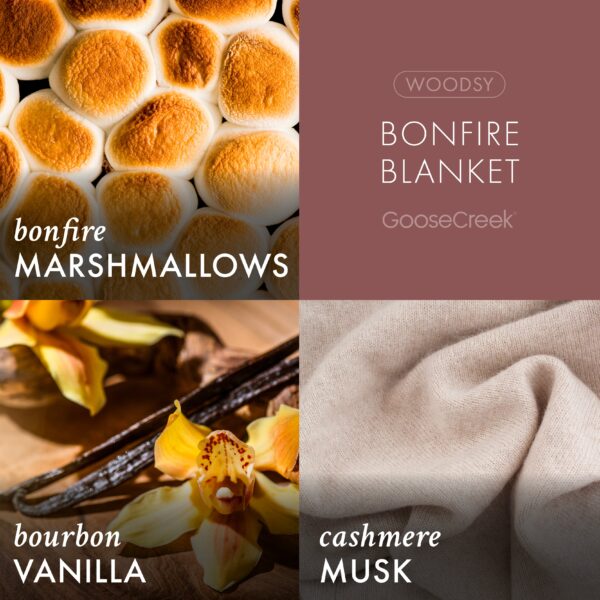 Bonfire Blanket 3-Wick Candle - Image 3