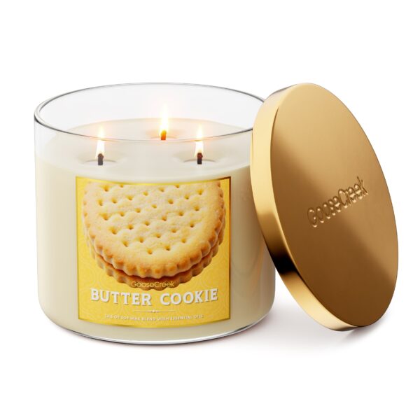 Butter Cookie 3-Wick Candle - Image 2