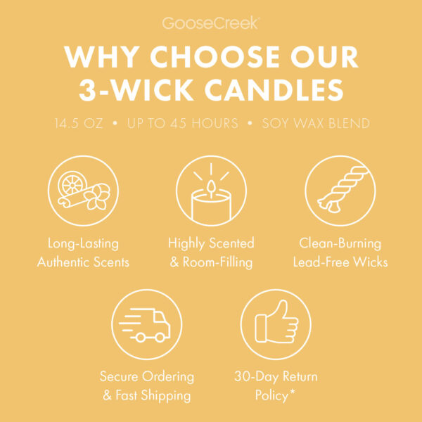 Butter Cookie 3-Wick Candle - Image 4