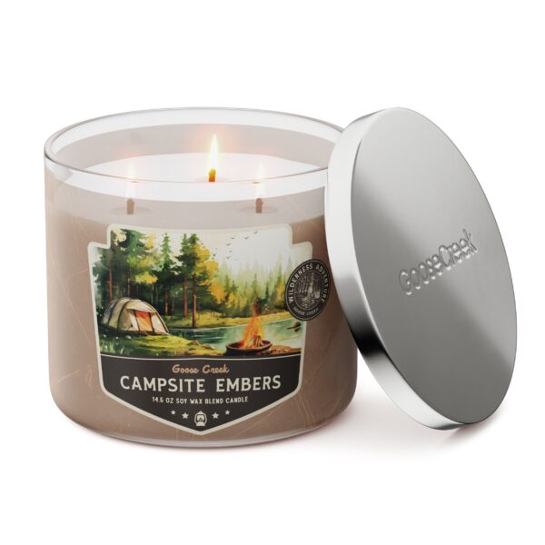 Campsite Embers 3-Wick Candle - Image 2