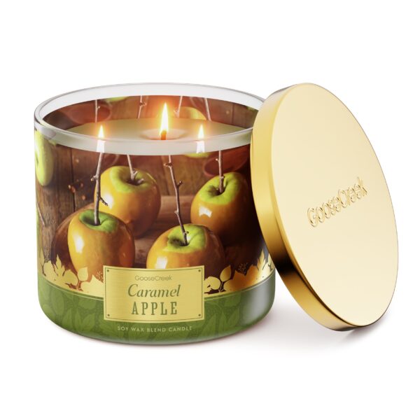 Caramel Apple 3-Wick Candle - Image 2