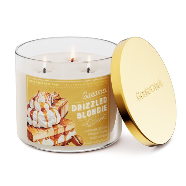 Caramel Drizzled Blondie 3-Wick Candle - Image 2