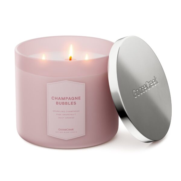 Champagne Bubbles 3-Wick Candle - Image 2