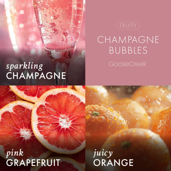Champagne Bubbles 3-Wick Candle - Image 3