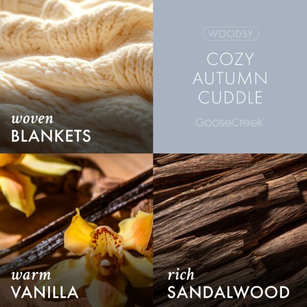 Cozy Autumn Cuddle 3-Wick Candle - Image 3