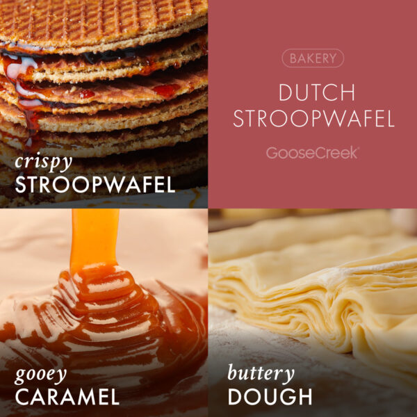 Dutch Stroopwafel Netherlands 3-Wick Candle - Image 3
