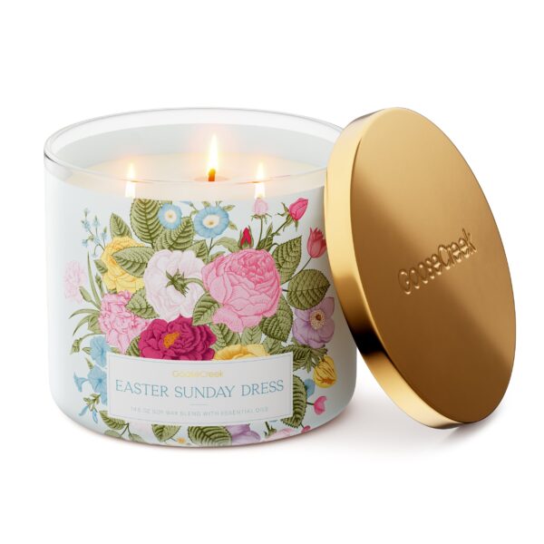 Easter Sunday Dress Large 3-Wick Candle - Image 2