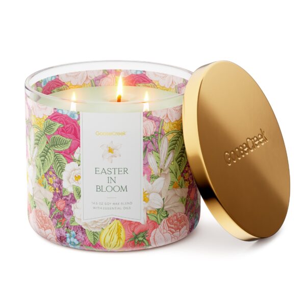 Easter in Bloom Large 3-Wick Candle - Image 2