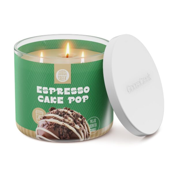 Espresso Cake Pop 3-Wick Candle - Image 2