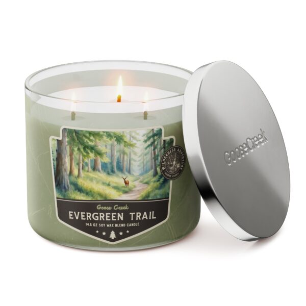 Evergreen Trail 3-Wick Candle - Image 2