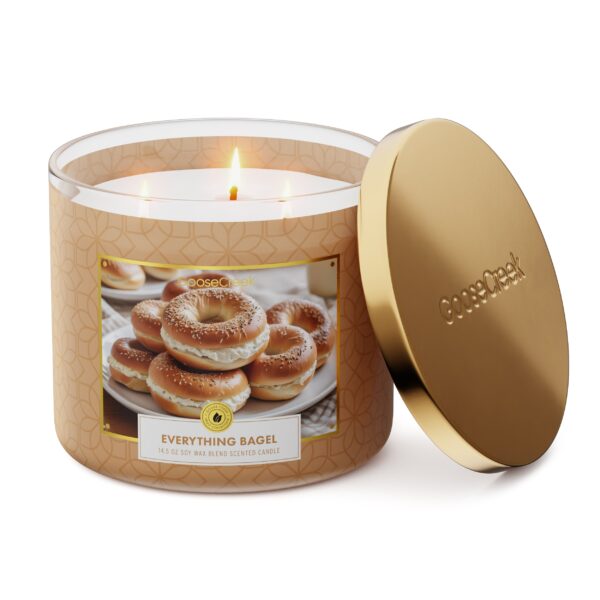 Everything Bagel 3-Wick Candle - Image 2