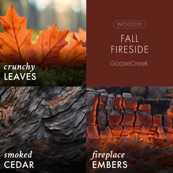Fall Fireside Cuddle 3-Wick Candle - Image 3