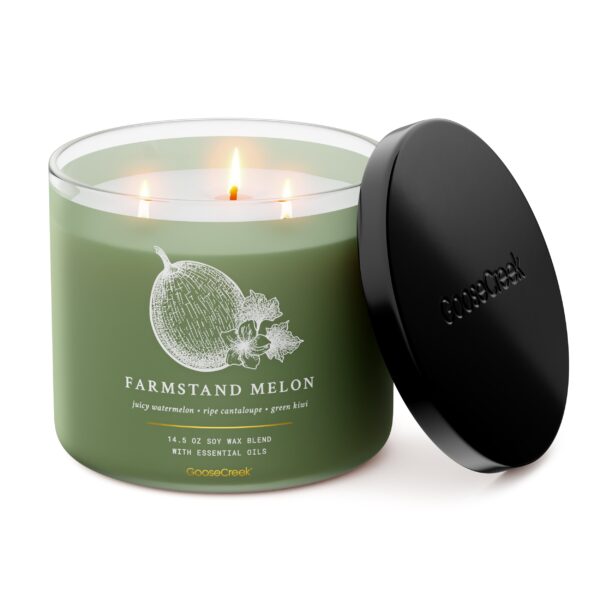 Farmstand Melon 3-Wick Candle - Image 2
