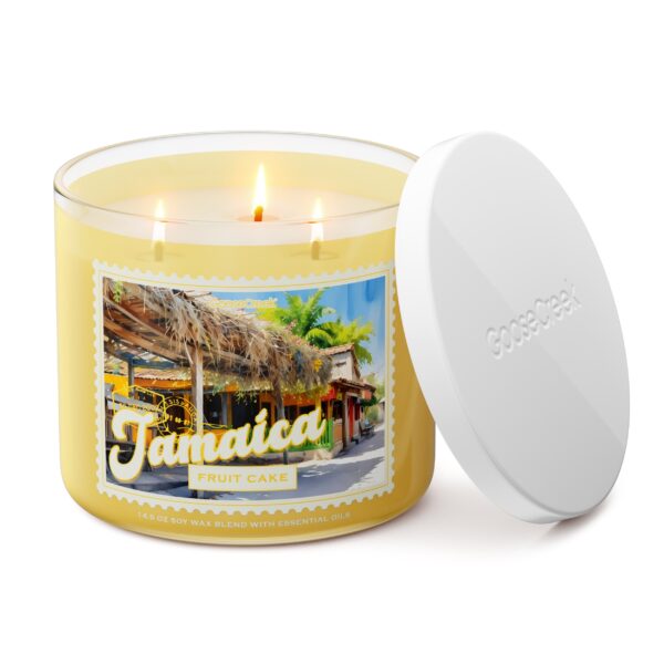 Fruit Cake Jamaica Large 3-Wick Candle - Image 2