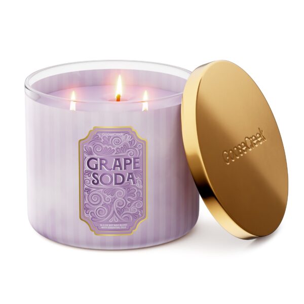 Grape Soda 3-Wick Candle - Image 2