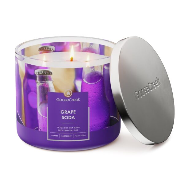 Grape Soda 3-Wick Candle - Image 2