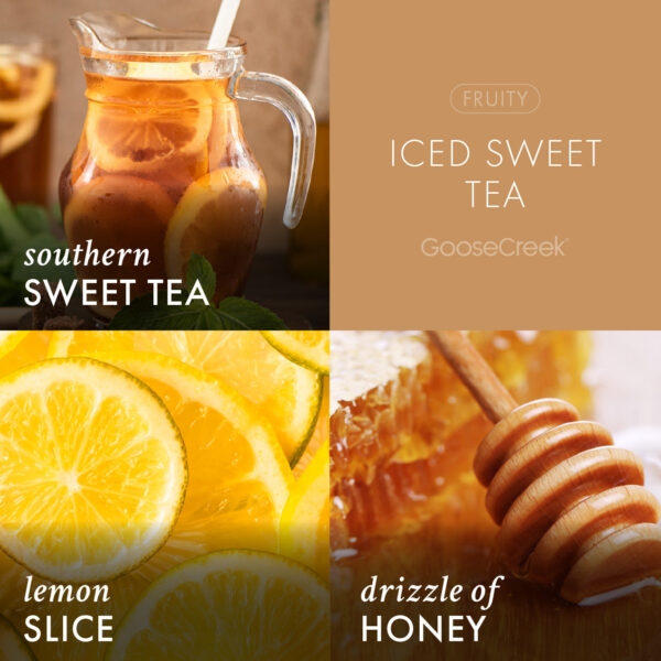 Iced Sweet Tea 3-Wick Candle - Image 3