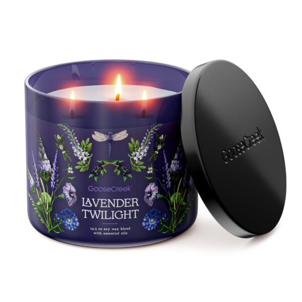 Lavender Twilight 3-Wick Candle - Image 2