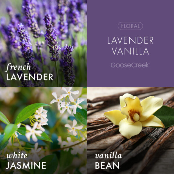 Lavender Vanilla 3-Wick Candle - Image 3