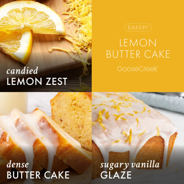 Lemon Butter Cake 3-Wick Candle - Image 3