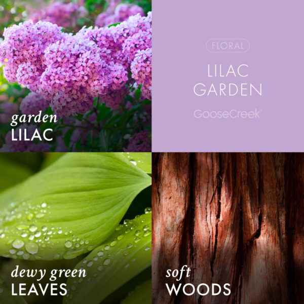 Lilac Garden 3-Wick Candle - Image 3