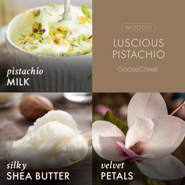 Luscious Pistachio 3-Wick Candle - Image 3