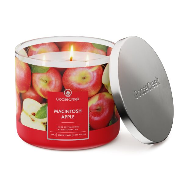Macintosh Apple 3-Wick Candle - Image 2