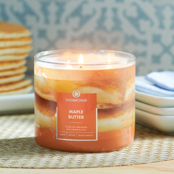 Maple Butter 3-Wick Candle - Image 2