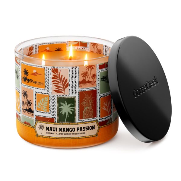 Maui Mango Passion 3-Wick Candle - Image 2
