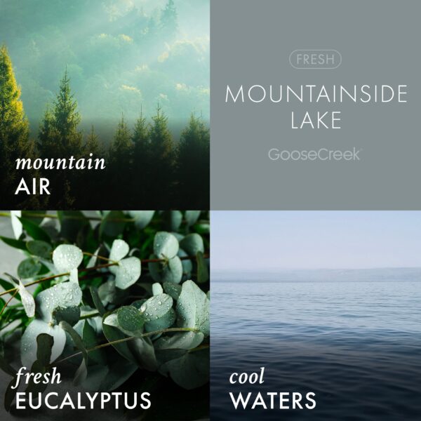 Mountainside Lake 3-Wick Candle - Image 3