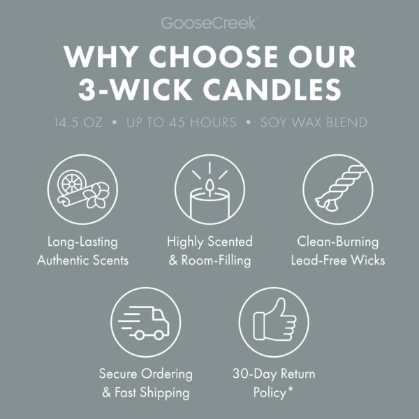 Mountainside Lake 3-Wick Candle - Image 4