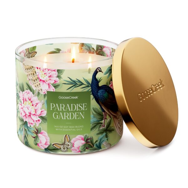 Paradise Garden 3-Wick Candle - Image 2