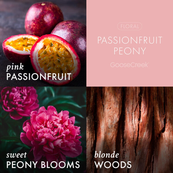 Passionfruit Peony 3-Wick Candle - Image 3