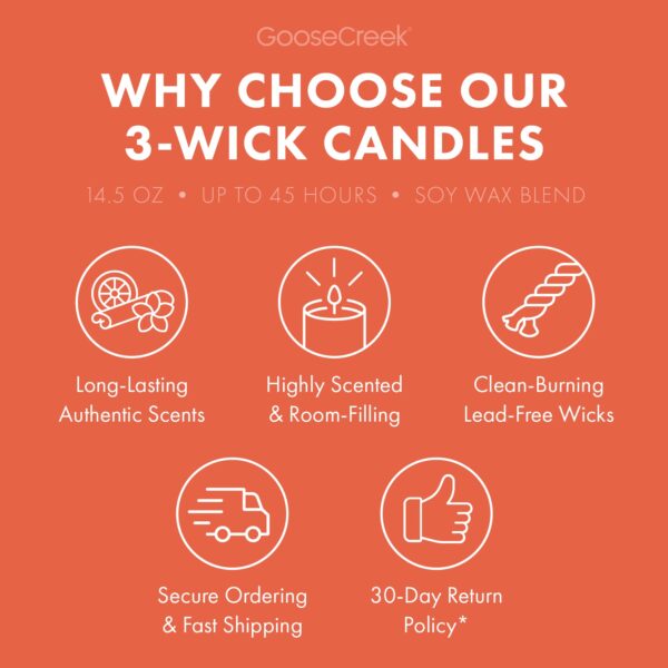 Peaches & Cream Cake 3-Wick Candle - Image 4