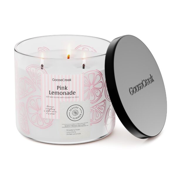 Pink Lemonade 3-Wick Candle - Image 2