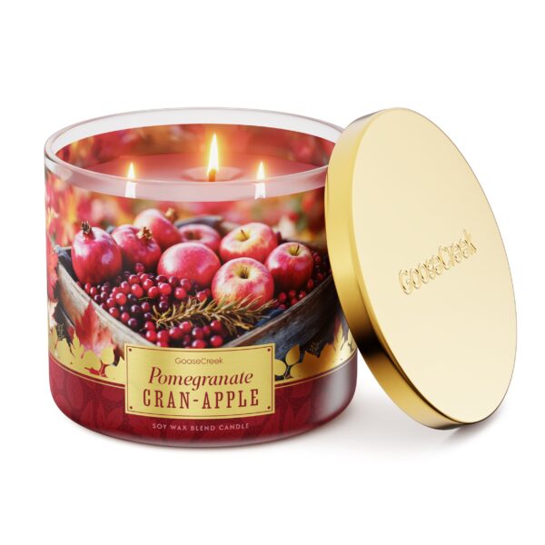 Pomegranate Cran-Apple 3-Wick Candle - Image 2
