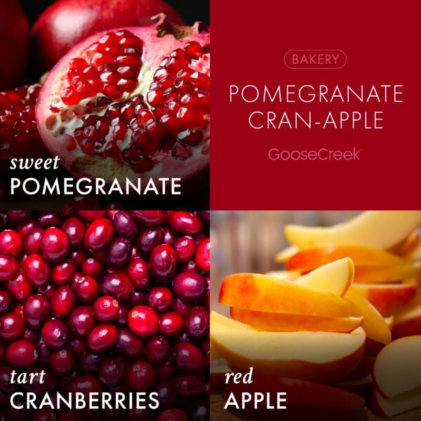 Pomegranate Cran-Apple 3-Wick Candle - Image 3