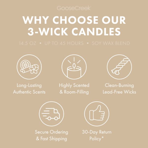 Pumpkin Pecan S'mores 3-Wick Candle - Image 4