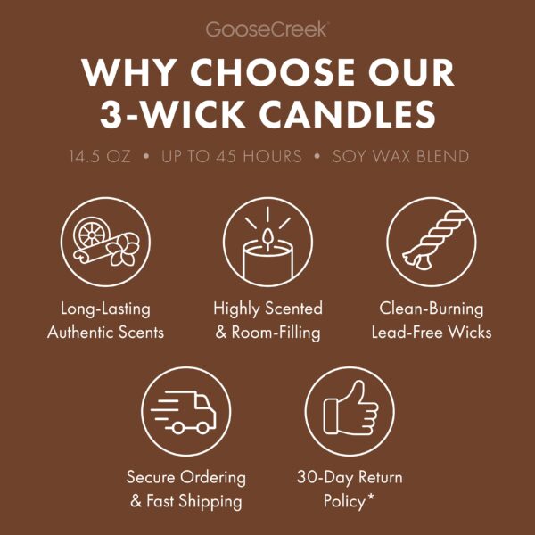Pumpkin Pie 3-Wick Candle - Image 4