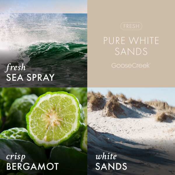 Pure White Sands 3-Wick Candle - Image 3